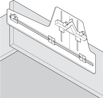 Handle drilling jig, a decorative hardware accessory