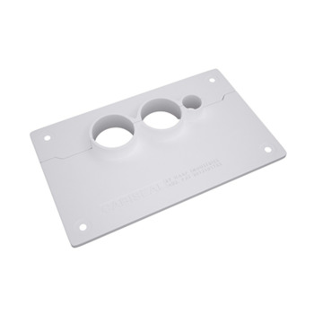 Cover Plate, Cabiseal™ Dishwasher, inlet/outlet hose cover plate
