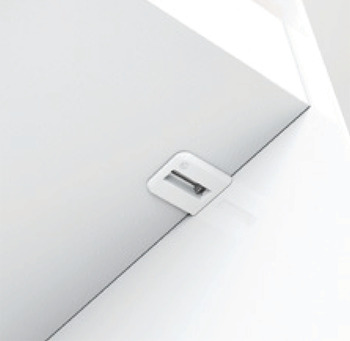 Concealed Shelf Support, Plug in with Spring, for ⌀ 5 mm Hole, for Wooden Shelves