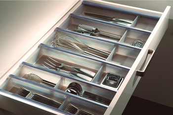Cusio Cutlery Tray For Hafele Alto And Blum Tandembox Drawers