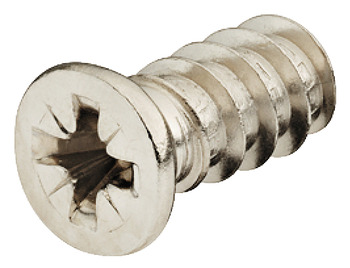 Euro screw, Varianta, cylinder head, PZ, steel, fully threaded, for Ø 5 mm drill holes in wood
