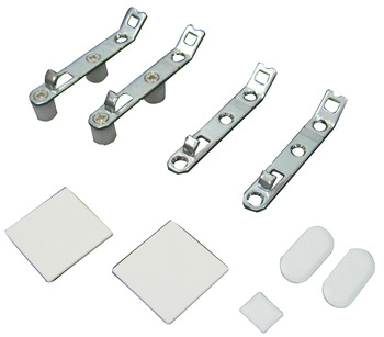Front hook sets, Nova Pro, for 90mm and 122mm classic drawer sides