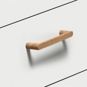 Furniture handle, D handle, wood