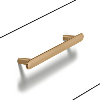 Furniture handle, Handle with base made from zinc alloy