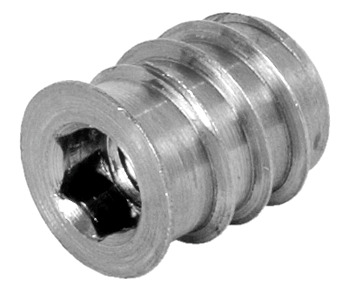 Screw-in sleeves, With flanged rim