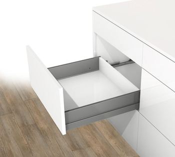 Drawer set, Grass Nova Pro Scala, H122, with expanding dowel front fixing, 70kg