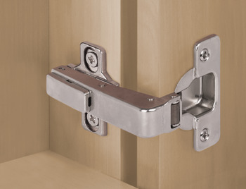 94º Blind Panel Silentia+ Hinge, Series 100 with integrated silicone oil dampers