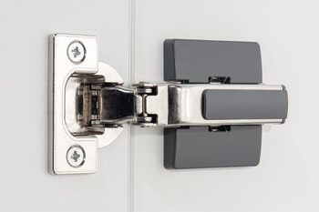 Special hinge, Half overlay mounting, for wide wooden doors with width up to 900 mm