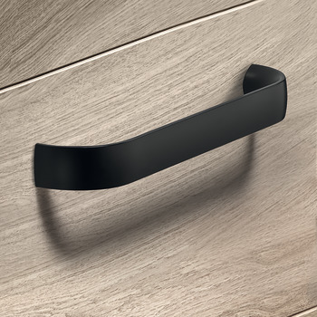 Furniture handle, D handle, aluminium