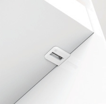 Concealed Shelf Support, Plug in with Spring, for Ø 5 mm Hole, for Wooden Shelves