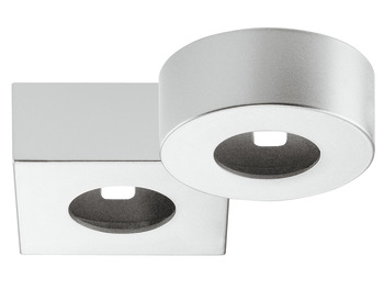 Down light housing, round, For Loox LED 2040