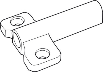 Adapter housing, With positioning aid