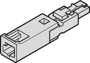 Adapter, for connecting Häfele Loox5 consumers to Häfele Loox driver 24 V