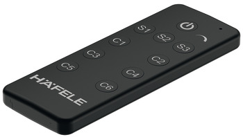 Radio remote control, Häfele Loox Premium 6-channel 2-pin (monochrome)