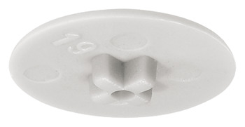 Cover cap, for minifix 15 without rim
