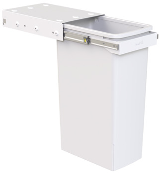Waste bin, Hideaway compact range