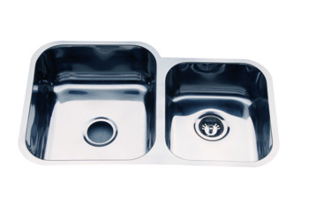 Undermount sink, 1 and 3/4 bowl
