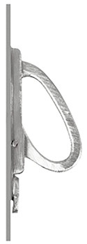 Pull handle, For sliding doors, without lock case