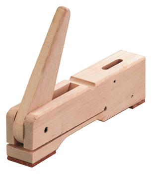 Clamping jaw, for hornbeam gluing clamp, spare part, for additional clamping of edges/edge bands