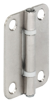 Drill-in hinge, for folding sliding doors, size 40 x 30 mm