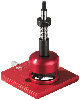 Drill guide set, Red Jig concealed hinges 35 mm, drilling dimension 52/5.5