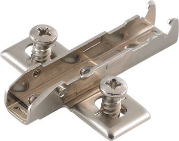 ECO cruciform mounting plate, fixing with pre-assembled Euro screws