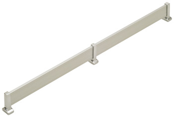 Shoe railing, For screw fixing to shelves, can be cut to size