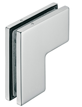 Angle bracket, Startec, for glass double action action doors