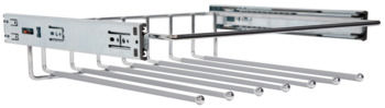 Pull Out Trouser Rack, Steel, chrome polished