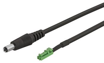 Lead, 24 V – hollow plug, type A