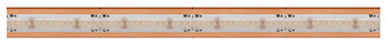 LED strip light, COB, Häfele Loox5 LED 3106, 24 V, 8 mm, 2-pin (multi-white 2-wire technology), 2 x 230 LEDs/m, 4,8 W/m, IP20