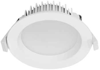 Ceiling mounted downlight, 24V, 10 W/m, IP20, drill hole: ⌀85-100mm