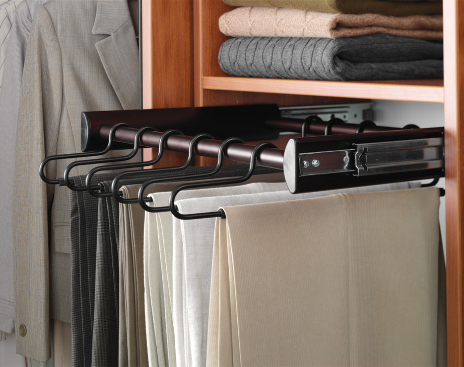 24 Hanger Pants Rack Pull-out, With Full Extension Slide - in the Häfele  Australia Shop